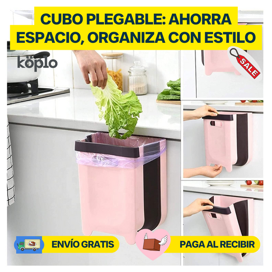 Cubo Plegable: Ahorra Espacio, Organiza con Estilo